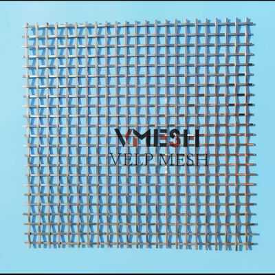 Wire Mesh Anyaman Stainless Steel Arsitektur Untuk Dinding Dekorasi Dalam Ruangan