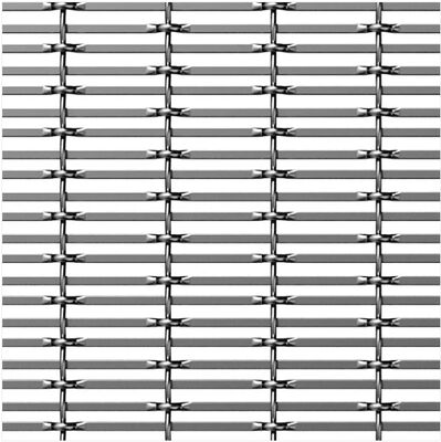 Gold Color Architectural Decoration Stainless Steel Woven Cable Rod Wire Mesh Sheet