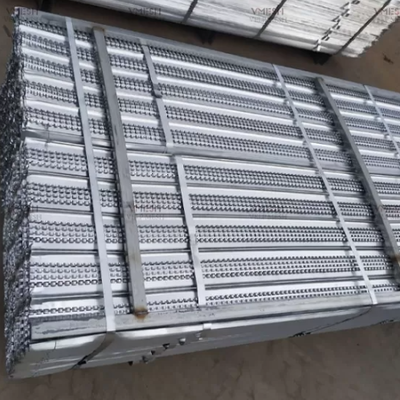 Arsitektur 0,35mm Galvanis Diperluas Logam Hy Rib Lath Untuk Konstruksi Dinding
