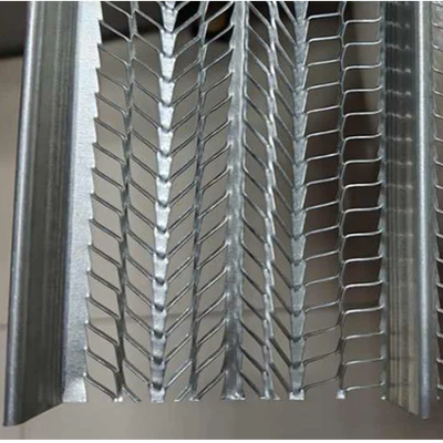Lebar 0,6m Hot Dip Galvanized Expanded Rib Lath Mesh Digunakan Di Dinding Plester