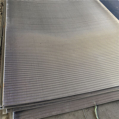 Johnson Mesh Stainless Steel Flat Filter Panels Wedge Wire Screen For Oil Industry