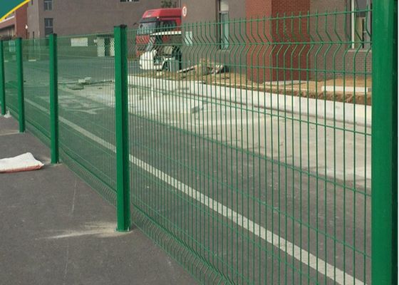 3D Galvanized Welded Wire Mesh Pagar 50x100mm 3.0mm Powder Coated