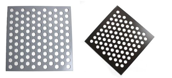 Custom 2.03mm Perforated Metal Mesh untuk Speaker Grills
