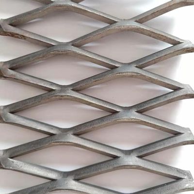 Jaring Logam Ekspansi Baja Tahan Karat 5.0mm 6.0mm Anti-Selip Galvanis