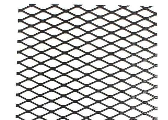 Galvanized Expanded Metal Mesh Diangkat Tipe 1000x2000mm Baja Karbon