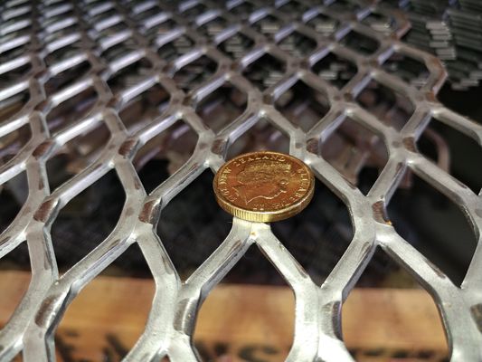 Industri Baja diekspansi Mesh Berlian diekspansi Baja diekstraksi Metal Grating