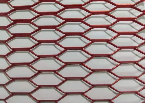 Langit-langit Jaring Logam Ekspansi Aluminium Anodized 1060 3003 Paduan