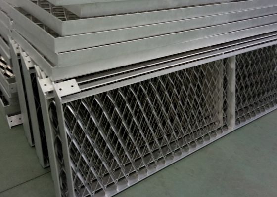 Jaring Logam Ekspansi Aluminium untuk Dekorasi Arsitektur 1x2m