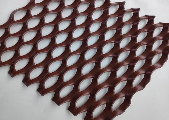 Jaring Logam Ekspansi Aluminium untuk Dekorasi Arsitektur 1x2m