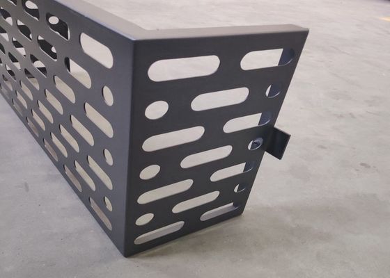 Ukuran Disesuaikan Panel Arsitektur Mesh Logam Berlubang
