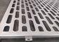 Aluminium Slotted Hole Arsitektur Perforated Metal Panel Untuk Dekorasi