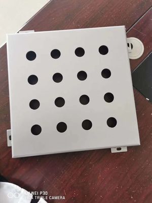 0.7mm 1mm 2mm Aluminium Galvanized Stainless Steel Perforated Metal Desain Lubang Disesuaikan