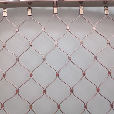 Balkon jaring tali baja tahan karat 304/316 7x19 2.5mm