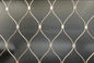 304/316 Pagar Balkon Tali Stainless Steel Wire Mesh Lubang Berlian