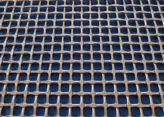 Kawat Jaring Logam Terkunci Stainless Steel 304 untuk Dekorasi Arsitektur