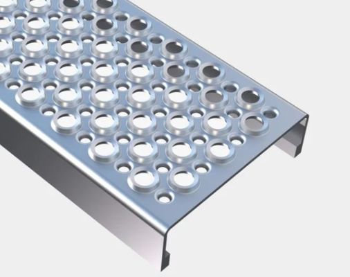 Panel Grating Keselamatan Anti-Selip Perf O Grip Strut 1.5-6mm