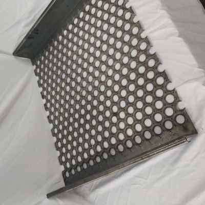 Pelat Baja Karbon Perf O Grip 3mm Perforated Safety Grating