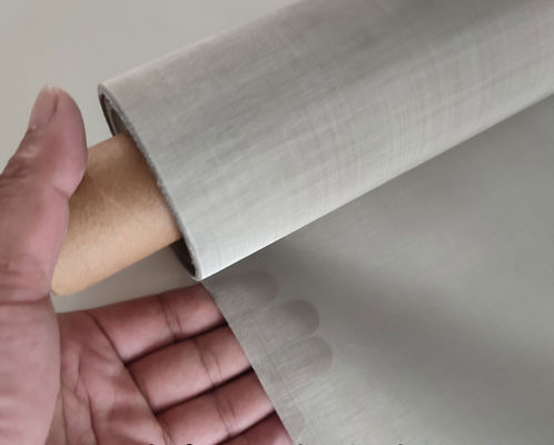 304 Stainless Steel Woven Wire Mesh untuk Filtrasi Suhu Tinggi