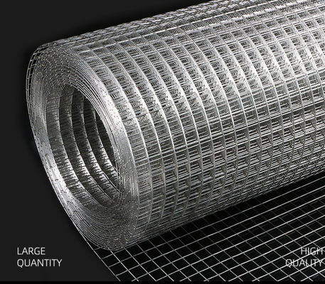 1x1in Galvanized Iron Welded Wire Mesh Roll untuk Konstruksi