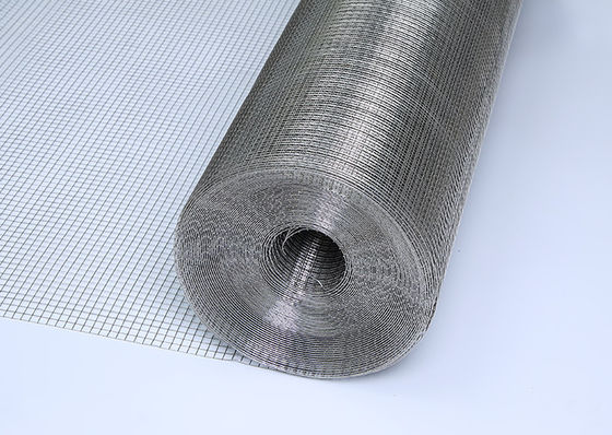 1x1in Galvanized Iron Welded Wire Mesh Roll untuk Konstruksi