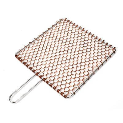 Baja tahan karat 201 304 316L BBQ Grill Wire Mesh