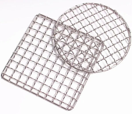 Baja tahan karat 201 304 316L BBQ Grill Wire Mesh