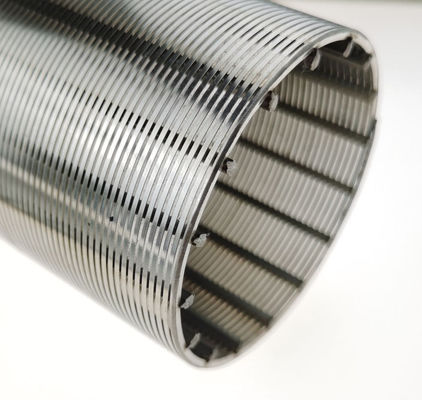 Tulang pendukung yang dapat disesuaikan 304 stainless steel wedge wire grates panel filter industri Dimensi yang dapat disesuaikan