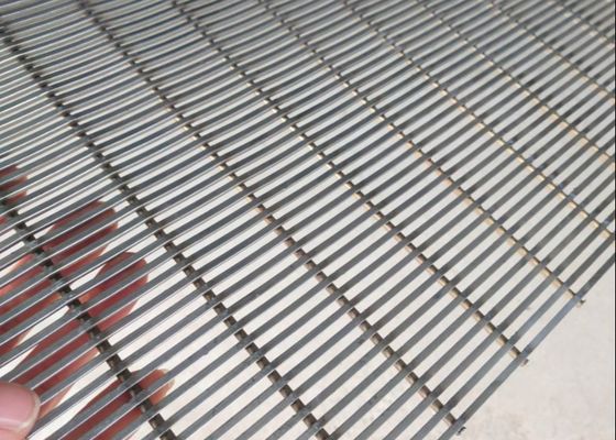 316 Stainless Steel Wedge Wire Screen 100 Mikron Slot Flange