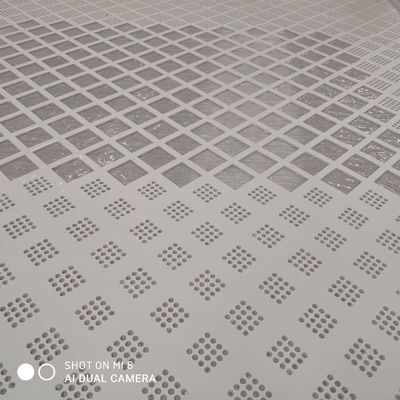 Panel Mesh Metal Perforasi Dekoratif 1m x 2m untuk Furnitur