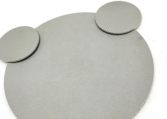 Filter Mesh Sintered Stainless Steel 0.5um 5um 20um Ukuran pori