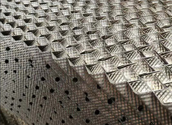 Kawat Jaring Struktur Anyaman Baja Tahan Karat 304 316 800x150mm