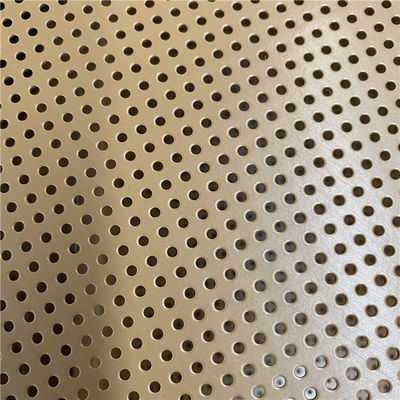 Lembar Mesh Kerucut Baja Rinsing untuk Dekorasi Layar Speaker