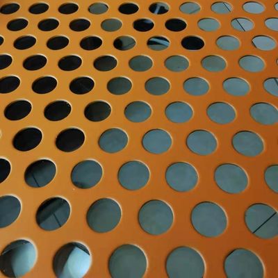 16 Gauge Soundproof Perforated Metal Plate - Baja Karbon, Galvanized