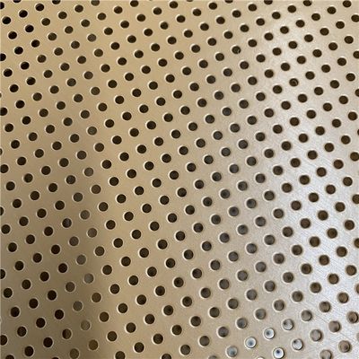 16 Gauge Soundproof Perforated Metal Plate - Baja Karbon, Galvanized