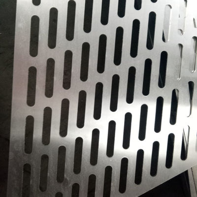 Perforated Aluminium Mesh 1000x2000mm Panel Dekorasi 0.3mm Ketebalan