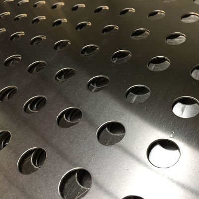 Perforated Aluminium Mesh 1000x2000mm Panel Dekorasi 0.3mm Ketebalan