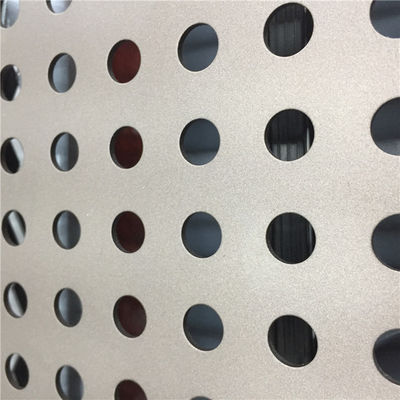 1.2mm Lubang 304 Stainless Steel Perforated Mesh Sheet