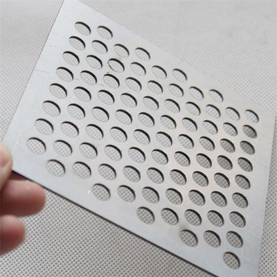 Lapisan logam berlubang 1000x2000mm lubang bulat