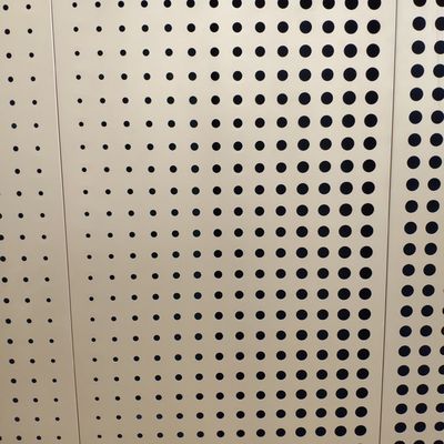 Lapisan logam berlubang 1000x2000mm lubang bulat
