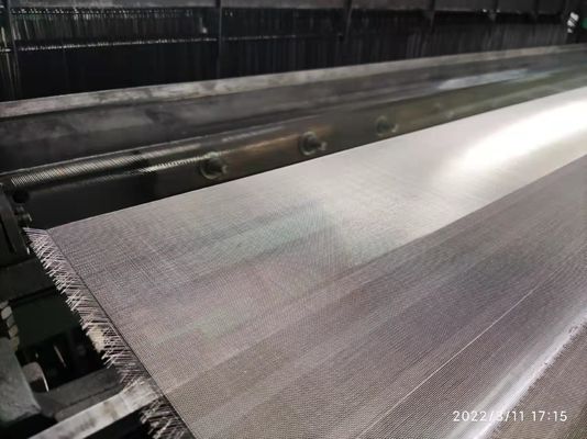 Saringan Jaring Anyaman Belanda Baja Tahan Karat SUS302 100 Mikron