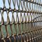 Dekoratif Ss304 Arsitektur Metal Mesh Spiral Weave Wires Conveyor Belt