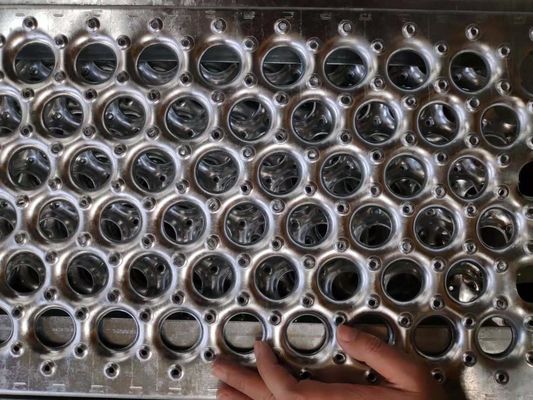 Rantai Keamanan Lubang Bulat 3mm Baja Rinsing untuk Jalan Tol Atap