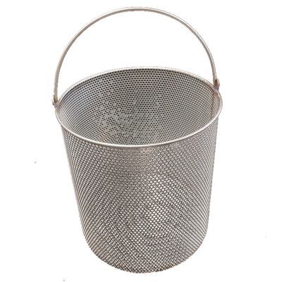 Tabung Filter Berlubang Baja Tahan Karat dengan Gagang 30mm-600mm