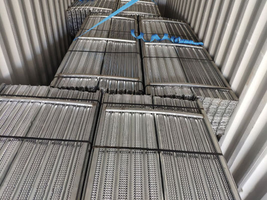 Galvanized High Rib Metal Lath untuk Stucco Formwork 0,45m x 2m