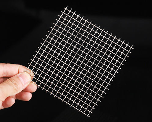 5mm Crimped Woven Wire Mesh Vibrating Screen dengan Hooks