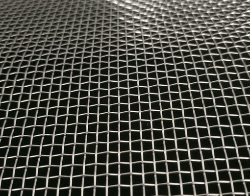 5mm Crimped Woven Wire Mesh Vibrating Screen dengan Hooks