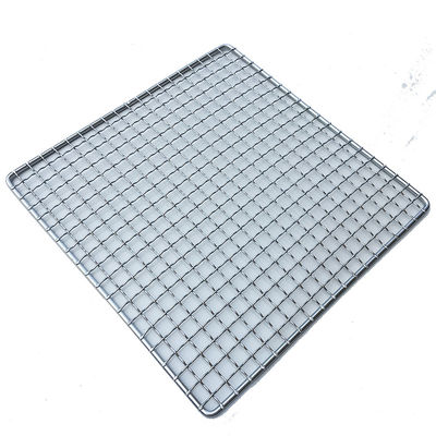Non Stick Barbecue Wire Mesh, Grill Metal Mesh Tahan Panas