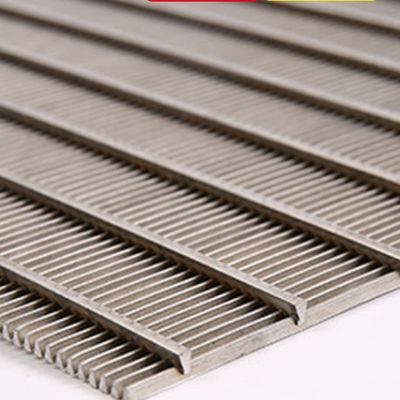 20mm 316 Stainless Steel Wedge Wire Screen V Berbentuk Wedge Filter Mesh