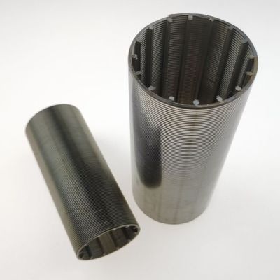 Layar Kawat Baji Slot Stainless Steel Johnson Filter Mesh Untuk Pengolahan Air Limbah
