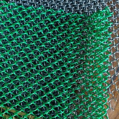 Kawat Aluminium Dekoratif Kustomisasi Gorden Kumparan Berlian Gantung